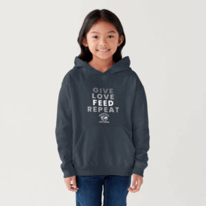 Give-Love-Feed-Repeat Hoodie Kids